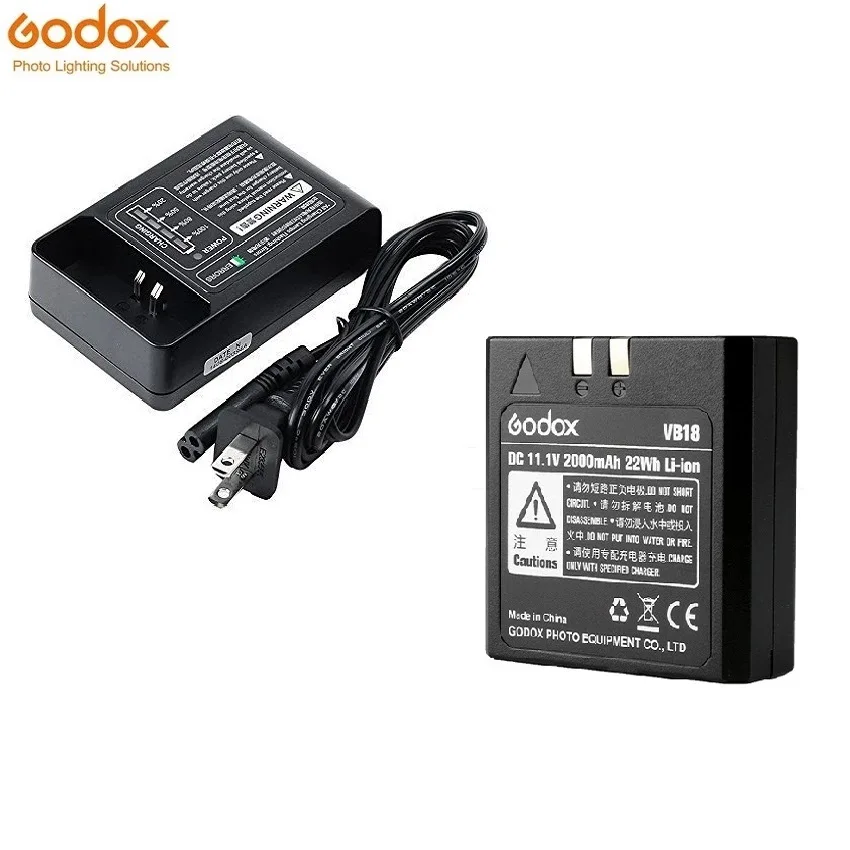 Оригинальный литиевый аккумулятор GODOX VB18 VC18 850II/860II оригинальный приставка с