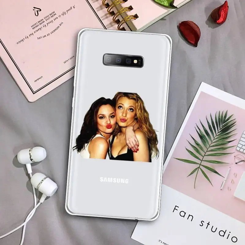 Cute Gossip Girl Love Best Friends Phone Case Transparent For Samsung Galaxy A71 A21s S8 S9 S10 plus note 20 ultra
Cute Gossip Girl Love Best Friends Phone Case Transparent For Samsung Galaxy A71 A21s S8 S9 S10 plus note 20 ultra