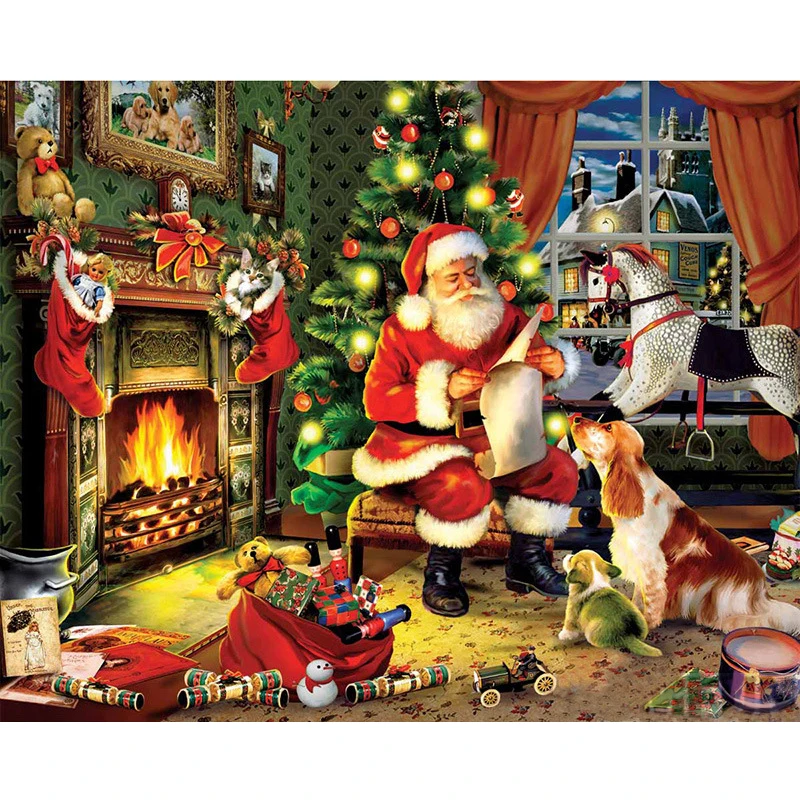 1PCS Diy Diamond Painting Santa Full Circle Diamond Embroidery Cross Stitch 5D Diamond Painting Kit
1PCS Diy Diamond Painting Santa Full Circle Diamond Embroidery Cross Stitch 5D Diamond Painting Kit