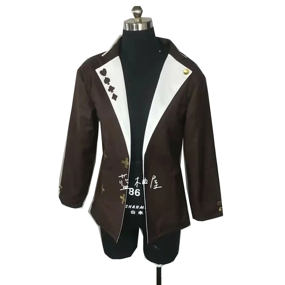 2021 AMNESIA SHIN Uniform Suit Men Women Halloween Christmas Party Clothings Carnival Party Aduylt Outfit Cosplay Costume Only T
2021 AMNESIA SHIN Uniform Suit Men Women Halloween Christmas Party Clothings Carnival Party Aduylt Outfit Cosplay Costume Only T