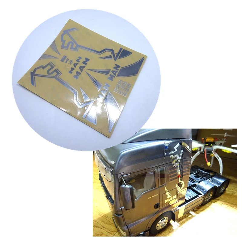 1/14 Rc Truck Tamiya MAN TGX 540 Body Metal Waterproof Decal Stickers For Radio Control Toys Tractor Trailer 56325 56329
1/14 Rc Truck Tamiya MAN TGX 540 Body Metal Waterproof Decal Stickers For Radio Control Toys Tractor Trailer 56325 56329