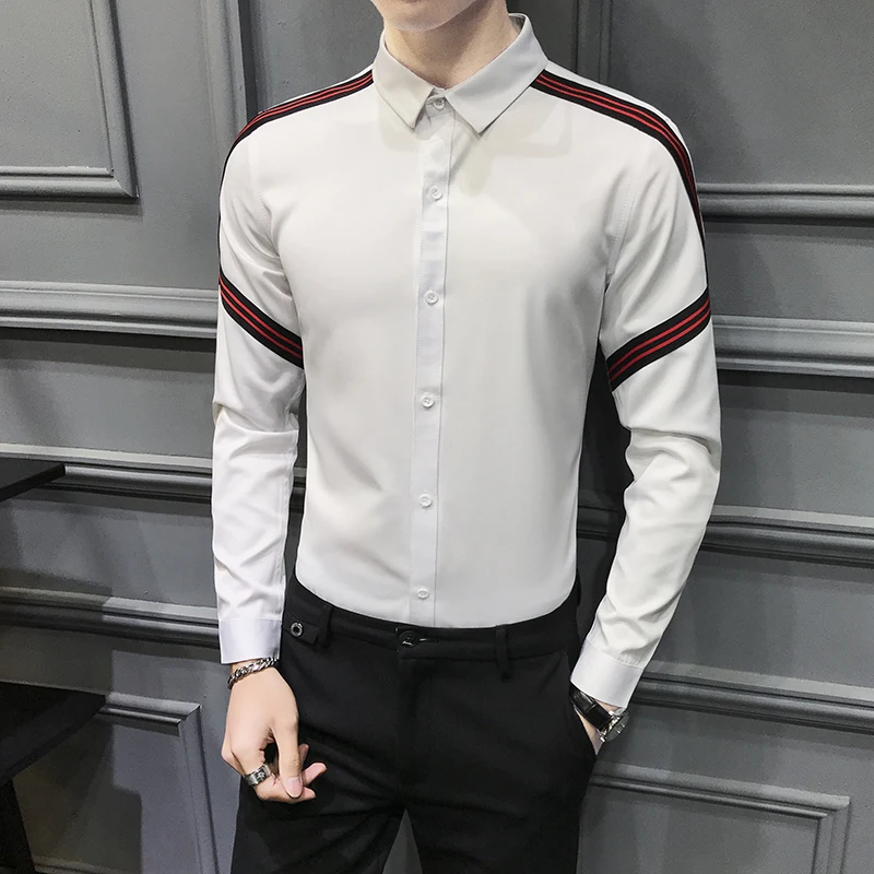 Gzdeerax Spring and Autumn Shirt Men Luxury Long Sleeve Casual Party Mens Dress Shirts Camisa Masculina Fashion Slim Man Shirts
Gzdeerax Spring and Autumn Shirt Men Luxury Long Sleeve Casual Party Mens Dress Shirts Camisa Masculina Fashion Slim Man Shirts