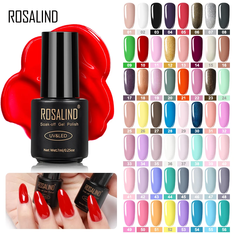 ROSALIND Gel Polish Nail Art Set For Manicure Hybrid Nails Color gels Varnishes Semi Permanent Gel Nail Polish Gel Lacquer
ROSALIND Gel Polish Nail Art Set For Manicure Hybrid Nails Color gels Varnishes Semi Permanent Gel Nail Polish Gel Lacquer