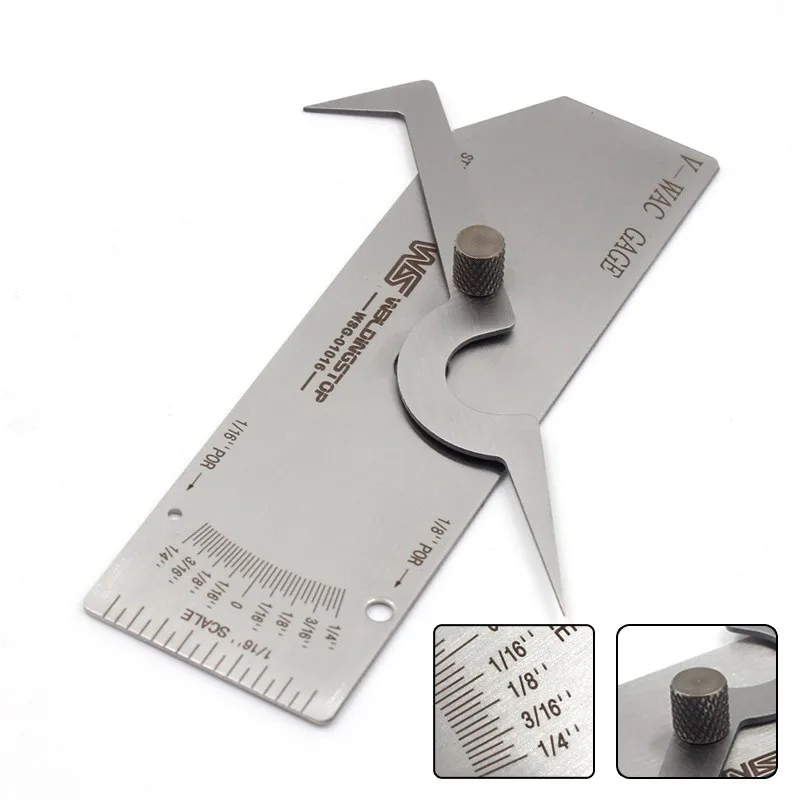 V-WAC Welding Gauge Gage Weld Biting Edge Undercut Inspection Gage Metric Mm Reading
V-WAC Welding Gauge Gage Weld Biting Edge Undercut Inspection Gage Metric Mm Reading