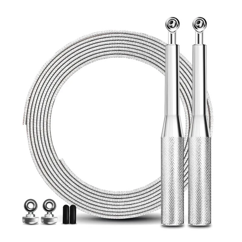 Fast SPEED Skipping SURGE Rope Jump Rope Crossfit Men Women Workout Steel Home Gym Excercise Fitness Training JR007
Fast SPEED Skipping SURGE Rope Jump Rope Crossfit Men Women Workout Steel Home Gym Excercise Fitness Training JR007