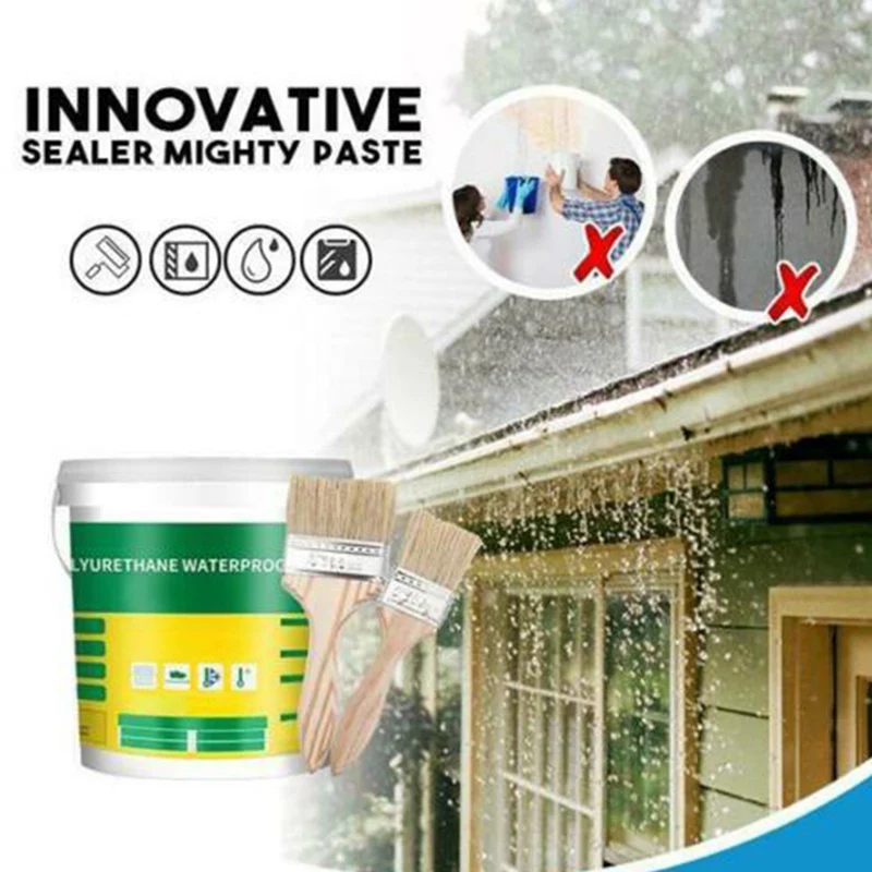 Innovative Sealer Mighty Paste Polyurethane Waterproof Coating for Home House Bathroom Roof ALI88
Innovative Sealer Mighty Paste Polyurethane Waterproof Coating for Home House Bathroom Roof ALI88