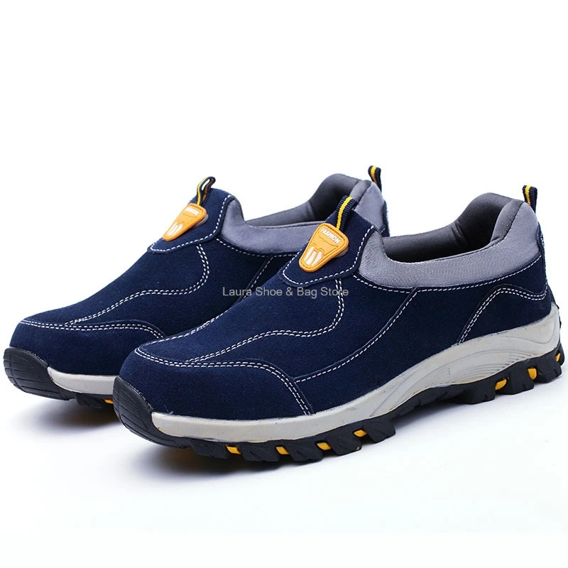 Slip On Safety Shoes Men Puncture-proof Anti-smash Work Safety Boots Steel Toe Work Sneakers Male Outdoor Hiking Boots Wholesale
Slip On Safety Shoes Men Puncture-proof Anti-smash Work Safety Boots Steel Toe Work Sneakers Male Outdoor Hiking Boots Wholesale