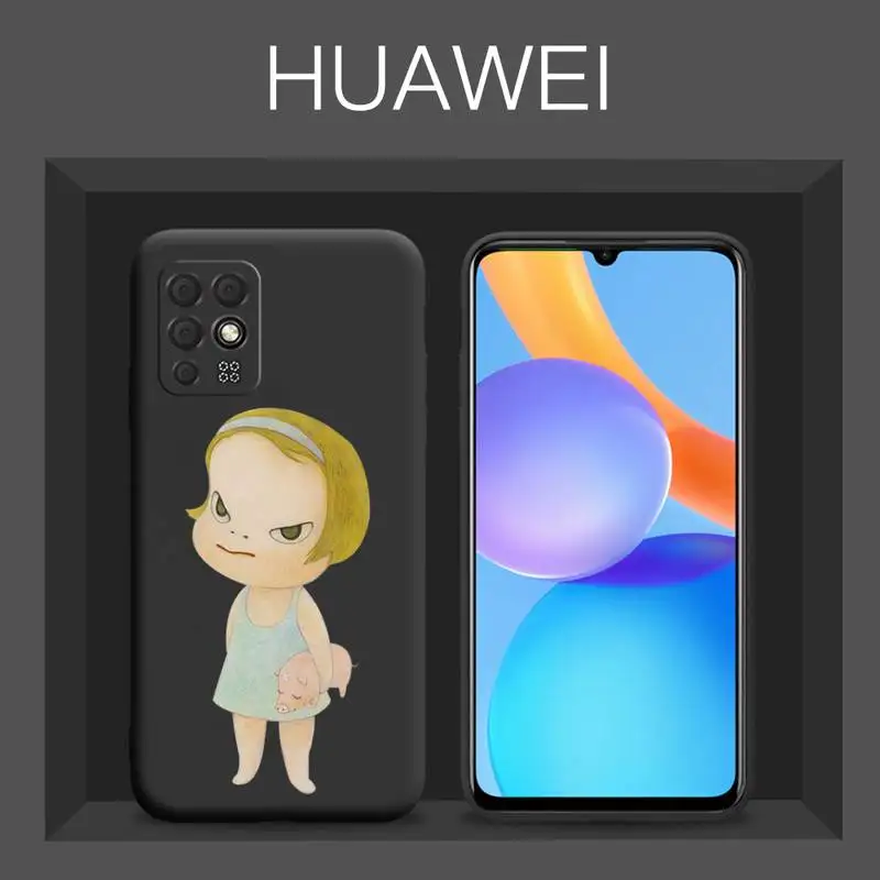 Yoshitomo Nara Cartoon Art Phone Case Black Color For Huawei P40 P30 P20 Pro Mate 20 lite Honor 10 10i 9x 8a 8x Cover Coque
Yoshitomo Nara Cartoon Art Phone Case Black Color For Huawei P40 P30 P20 Pro Mate 20 lite Honor 10 10i 9x 8a 8x Cover Coque
