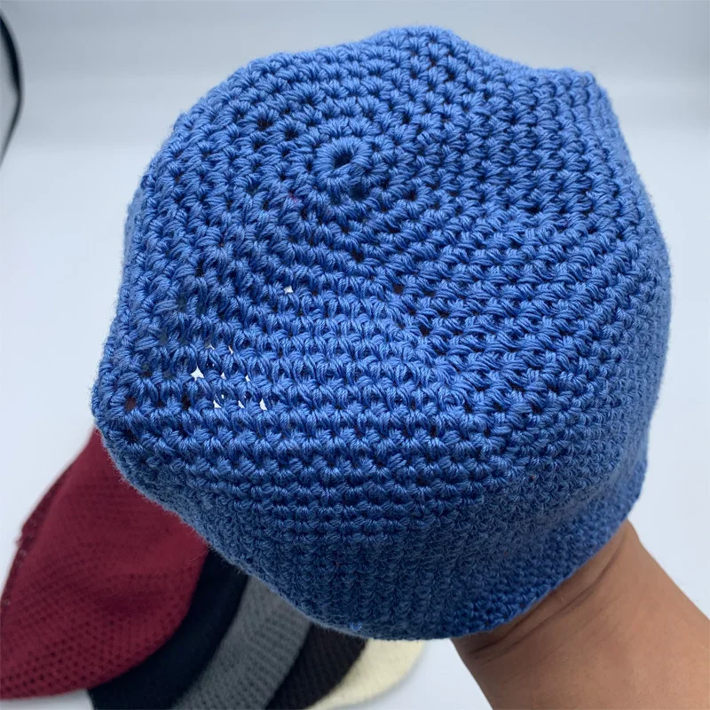 2020 muslim men prayer hat winter Cotton Skull Cap Kufi Under Helmet Beanie Hats Stretchy Knitted Islamic hat round hat for men
2020 muslim men prayer hat winter Cotton Skull Cap Kufi Under Helmet Beanie Hats Stretchy Knitted Islamic hat round hat for men