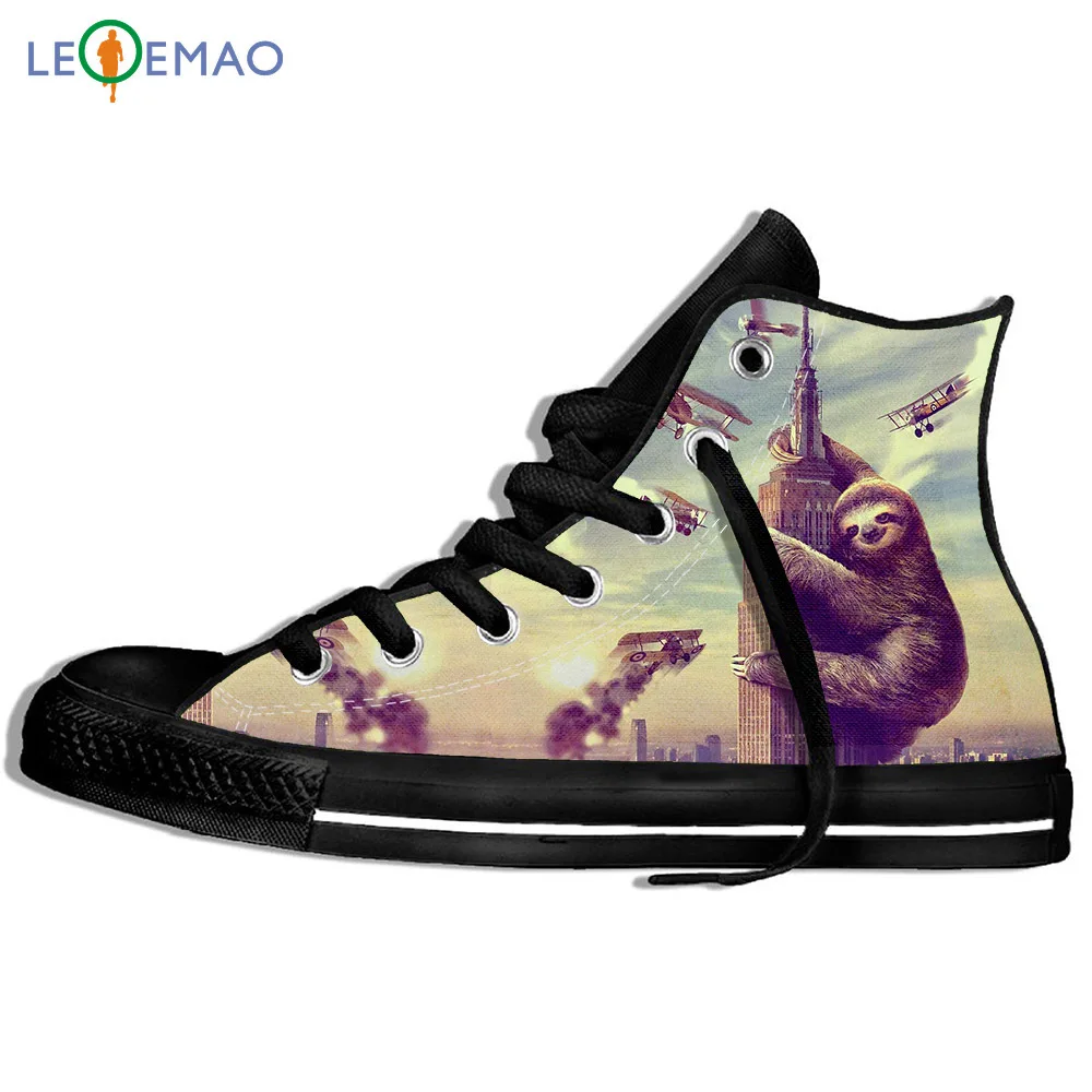 Men's Walking Canvas Boots Shoes Breathable Unisex High-top Loafers Sloth On The Building Sport Shoes Classic Sneakers
Men's Walking Canvas Boots Shoes Breathable Unisex High-top Loafers Sloth On The Building Sport Shoes Classic Sneakers