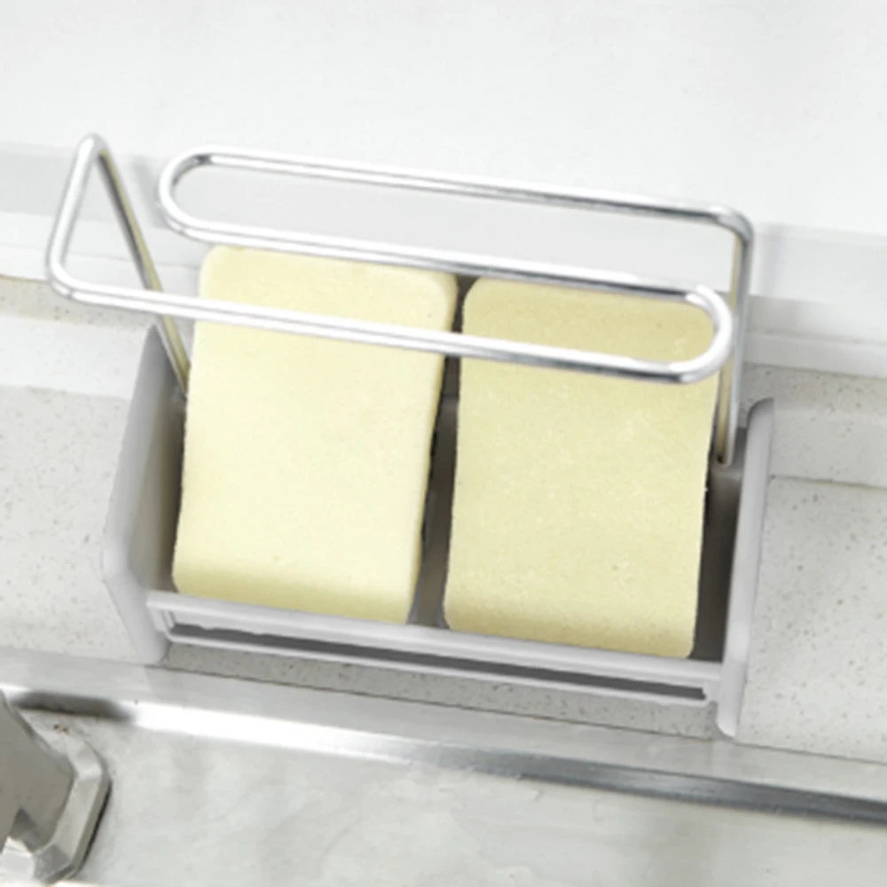 Kitchen Accessories Counter Organizer Sponge Drainer Holder Brush Soap Dishcloth Storage Rack
Kitchen Accessories Counter Organizer Sponge Drainer Holder Brush Soap Dishcloth Storage Rack