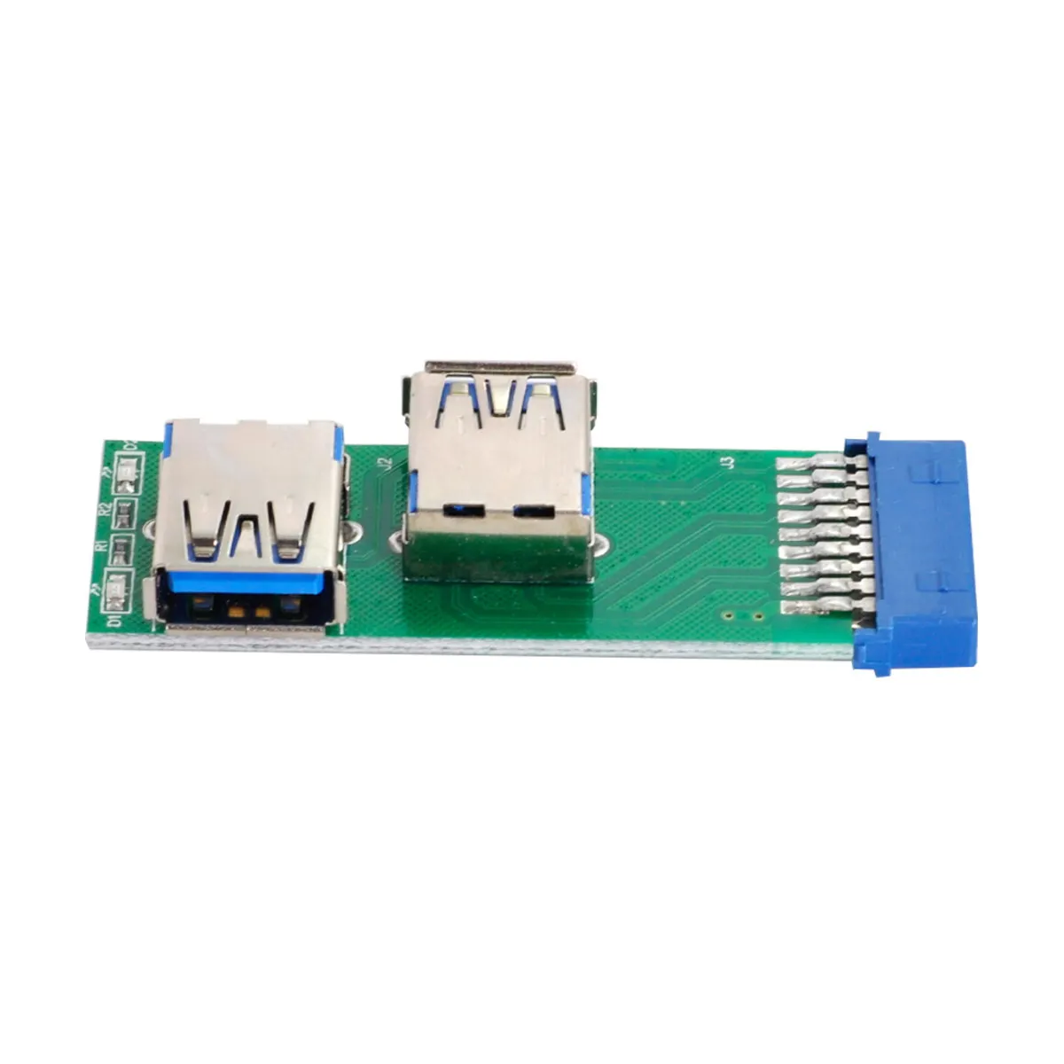 Материнская плата Cablecc 20 контактов 19 разъем для двухстороннего разъема USB 3 0 тип