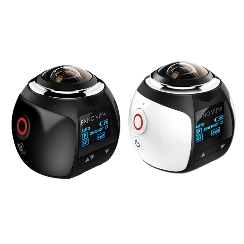 V1 Panoramic 360 Degree Camera HD 4K Diving Waterproof Sports DV WIFI VR Virtual Reality Camera
V1 Panoramic 360 Degree Camera HD 4K Diving Waterproof Sports DV WIFI VR Virtual Reality Camera