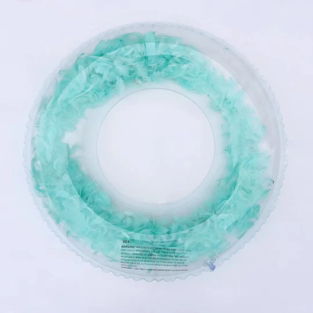 Summer Beach Feather Swimming Ring Kids Adult Thickened Inflatable Pool Float Circle
Summer Beach Feather Swimming Ring Kids Adult Thickened Inflatable Pool Float Circle