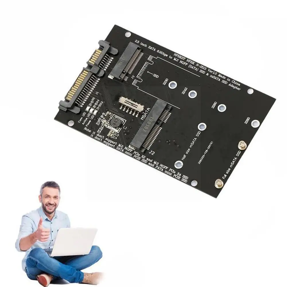 Newest M.2 Ngff To Sata Iii Adapter Card Msata Ssd Adapter Sata 1 Standard Voor 3.0 Laptop 3.1 Pc In 2.5 "sata Converter Ca V0n5
Newest M.2 Ngff To Sata Iii Adapter Card Msata Ssd Adapter Sata 1 Standard Voor 3.0 Laptop 3.1 Pc In 2.5 "sata Converter Ca V0n5
