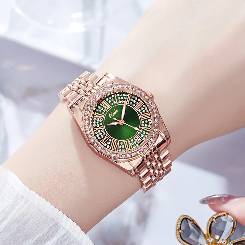 GEDI Fashion Quartz Watch Women Hardlex Mirror High Quality Waterproof Women's Wristwatches
GEDI Fashion Quartz Watch Women Hardlex Mirror High Quality Waterproof Women's Wristwatches