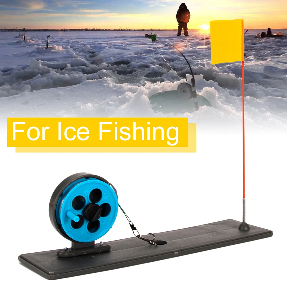 Portable Mini Fishing Rod Tip-Up Orange Flag Marker Winter Ice Fishing Pole Flag Indicator Equipment Fishing Accessories Tackle
Portable Mini Fishing Rod Tip-Up Orange Flag Marker Winter Ice Fishing Pole Flag Indicator Equipment Fishing Accessories Tackle