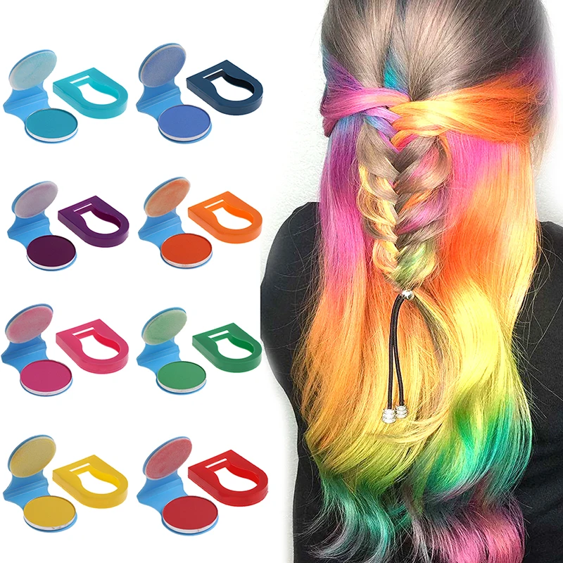 8 Colors Hair Color Portable Hair Chalk Powder DIY Temporary Pastel Hair Dye Color Paint Beauty Soft Pastels Salon Styling 
8 Colors Hair Color Portable Hair Chalk Powder DIY Temporary Pastel Hair Dye Color Paint Beauty Soft Pastels Salon Styling