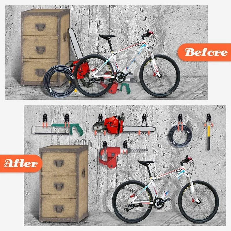 260Pcs 7 Size Steel Flat Washer and Lock Washer Assortment Set & 1 Set Garage Hooks Heavy Duty,Tool Hangers CNIM Hot
260Pcs 7 Size Steel Flat Washer and Lock Washer Assortment Set & 1 Set Garage Hooks Heavy Duty,Tool Hangers CNIM Hot