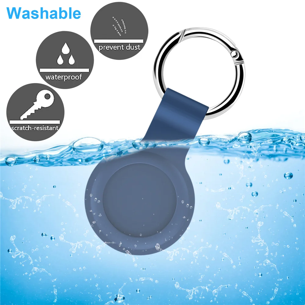 HOT Silicone Case For Apple Airtags Protective cover For Apple Locator Tracker Anti-lost Device Keychain Protect Sleeve hook
HOT Silicone Case For Apple Airtags Protective cover For Apple Locator Tracker Anti-lost Device Keychain Protect Sleeve hook