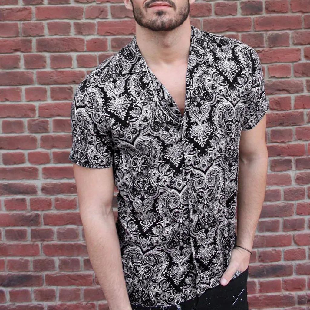 Men's Summer Ethnic Short Multi Color Lump Chest Pocket Short Sleeve Round Hem Loose Shirts m808
Men's Summer Ethnic Short Multi Color Lump Chest Pocket Short Sleeve Round Hem Loose Shirts m808