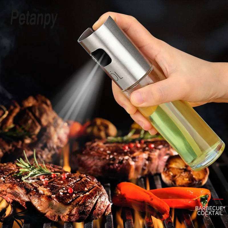 Convenience Glass Olive Oil Sprayer Oil Spray Empty Bottle Vinegar Bottle Oil Dispenser for Cooking Salad BBQ Kitchen Baking
Convenience Glass Olive Oil Sprayer Oil Spray Empty Bottle Vinegar Bottle Oil Dispenser for Cooking Salad BBQ Kitchen Baking