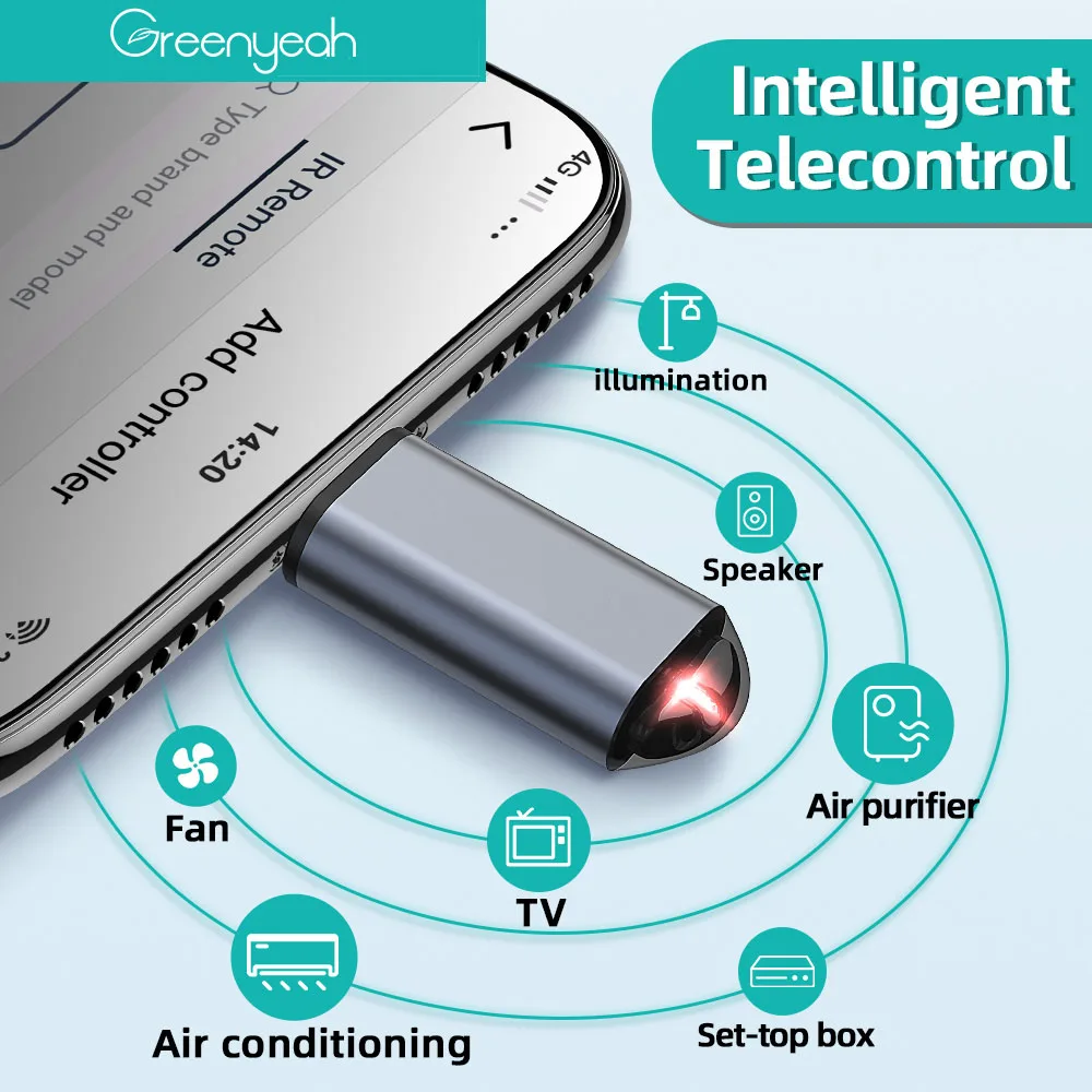 Инфракрасный передатчик с разъемом Micro USB Type-C для Android мобильный телефон OTG |