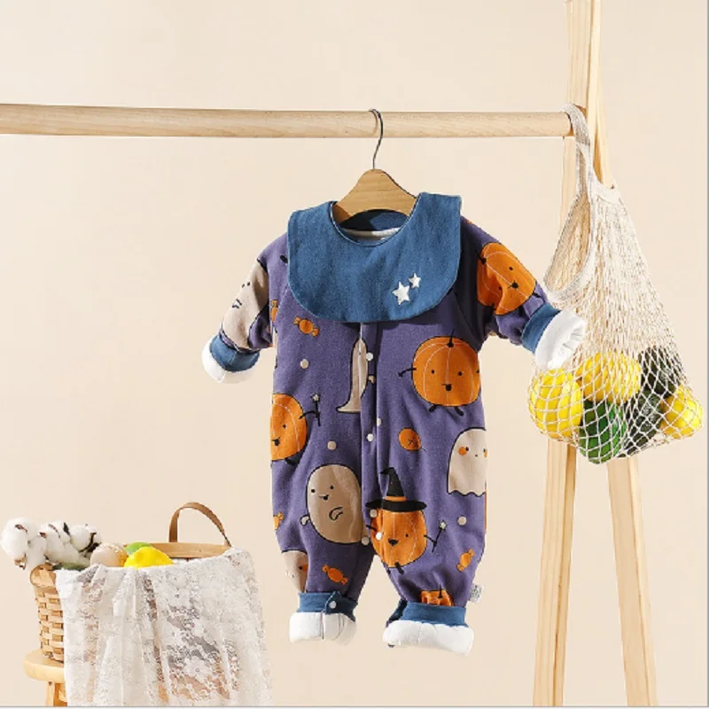 Newborn Baby Clothes Autumn & Winter Baby Boy Romper Warm Infant Baby Boy Girl Soft Cotton Thick Warm Jumpsuit Pajamas Kids 0-3T
Newborn Baby Clothes Autumn & Winter Baby Boy Romper Warm Infant Baby Boy Girl Soft Cotton Thick Warm Jumpsuit Pajamas Kids 0-3T
