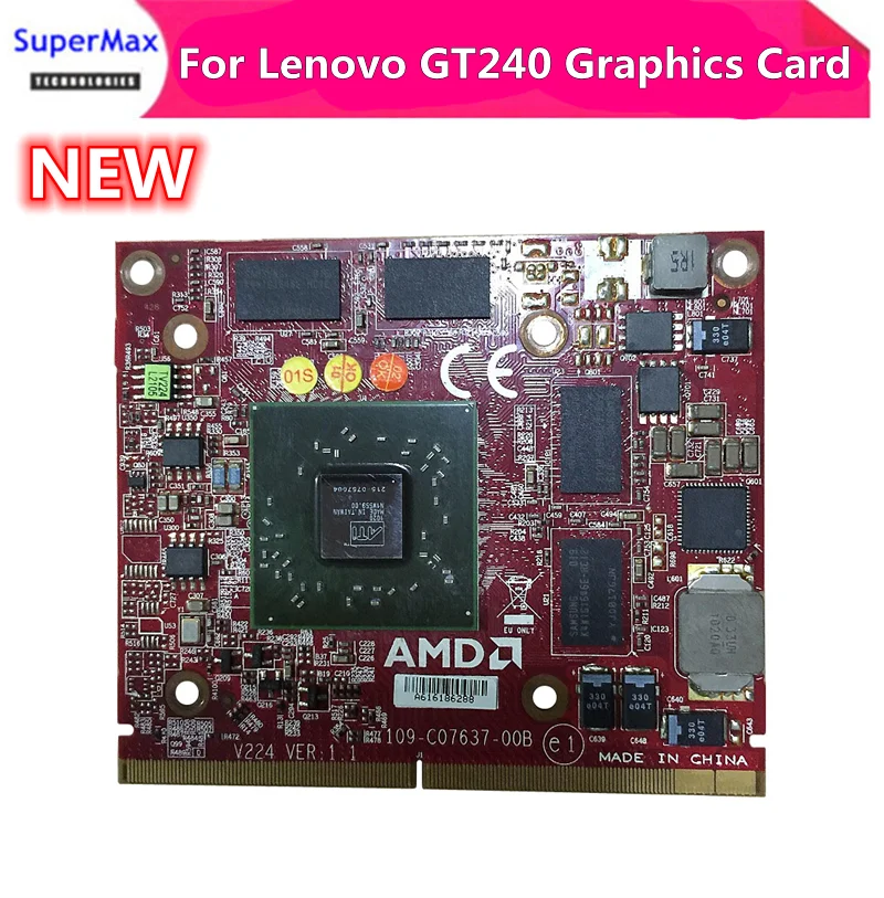 New Original Graphics Card for Lenovo All-in-one Machine B505 B500 B510 GT240 GT 240 Pluggable Video card
New Original Graphics Card for Lenovo All-in-one Machine B505 B500 B510 GT240 GT 240 Pluggable Video card
