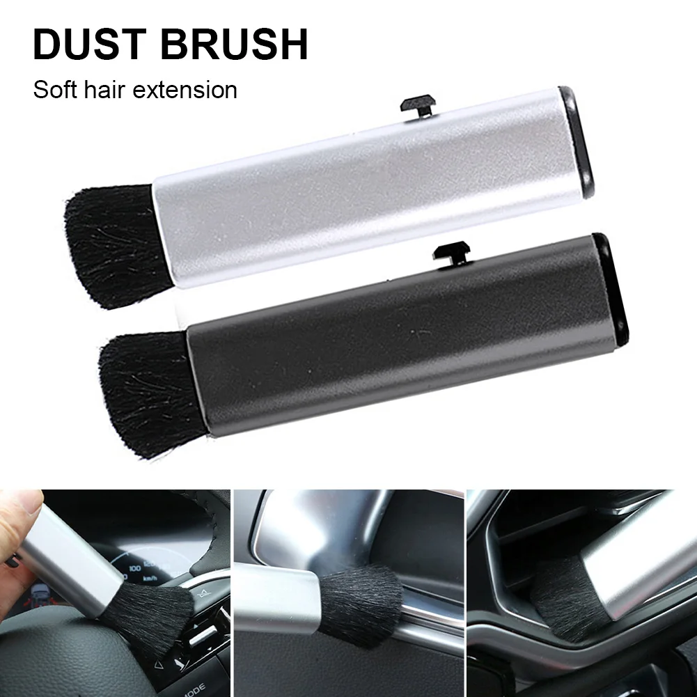 1PC Car Conditioning Air Outlet Brush Retractable Cleaning Brush Computer Keyboard Cleaning Plastic Small Soft Brush Car-styling
1PC Car Conditioning Air Outlet Brush Retractable Cleaning Brush Computer Keyboard Cleaning Plastic Small Soft Brush Car-styling