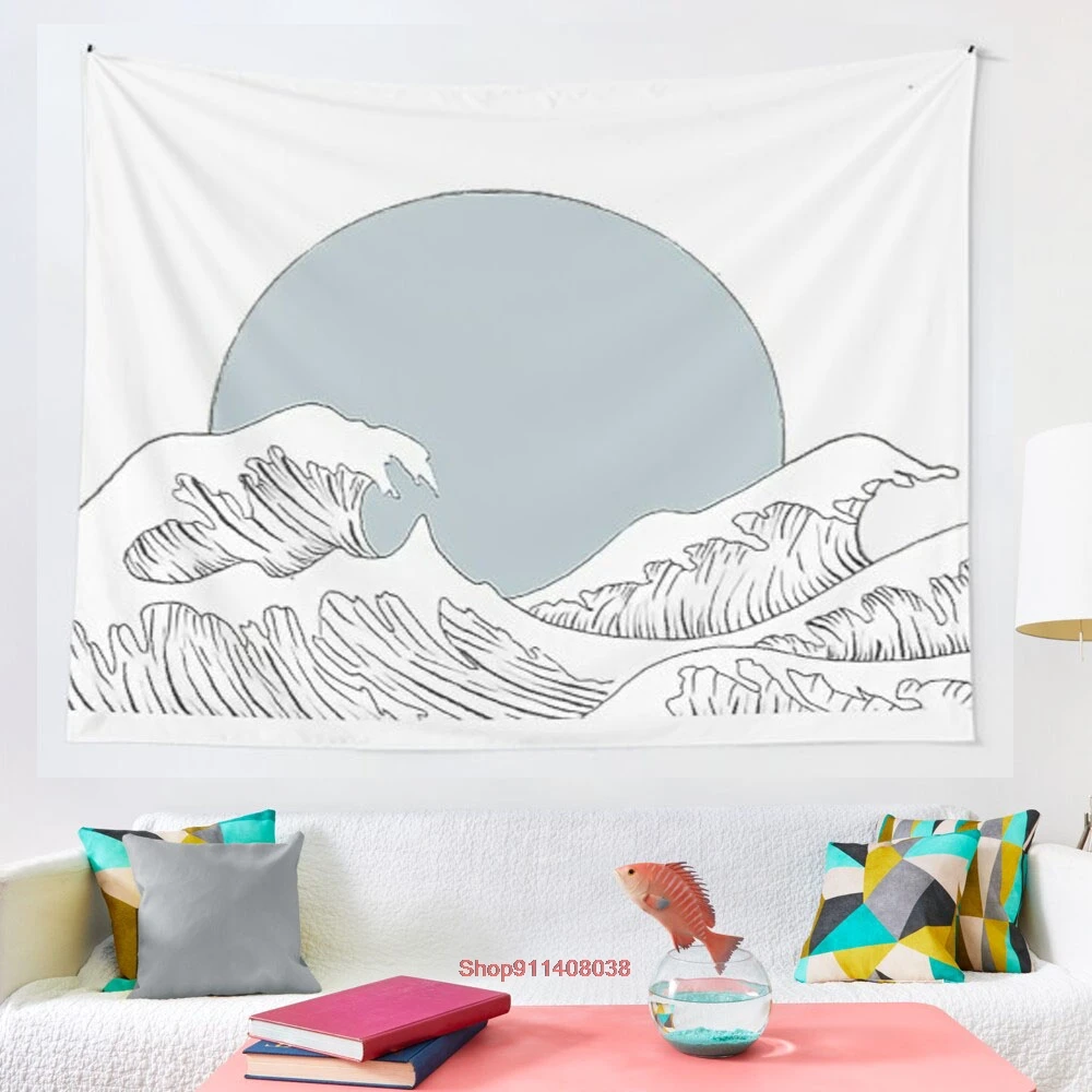 Waves Crash Down tapestry Wall Hanging Tapestries for Living Room Bedroom Home Decor
Waves Crash Down tapestry Wall Hanging Tapestries for Living Room Bedroom Home Decor