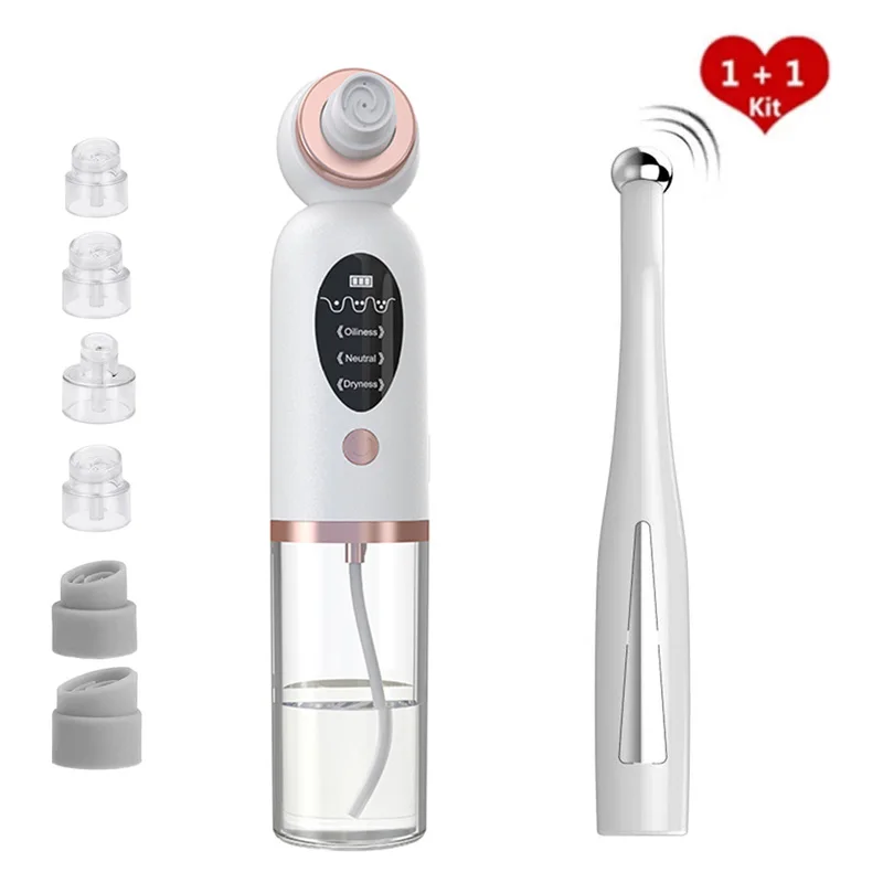 Newest Blackhead Remover Pore Vacuum Pore Cleanser Electric Acne Comedone Whitehead Extractor Tool with 6 Probes Skin Care
Newest Blackhead Remover Pore Vacuum Pore Cleanser Electric Acne Comedone Whitehead Extractor Tool with 6 Probes Skin Care