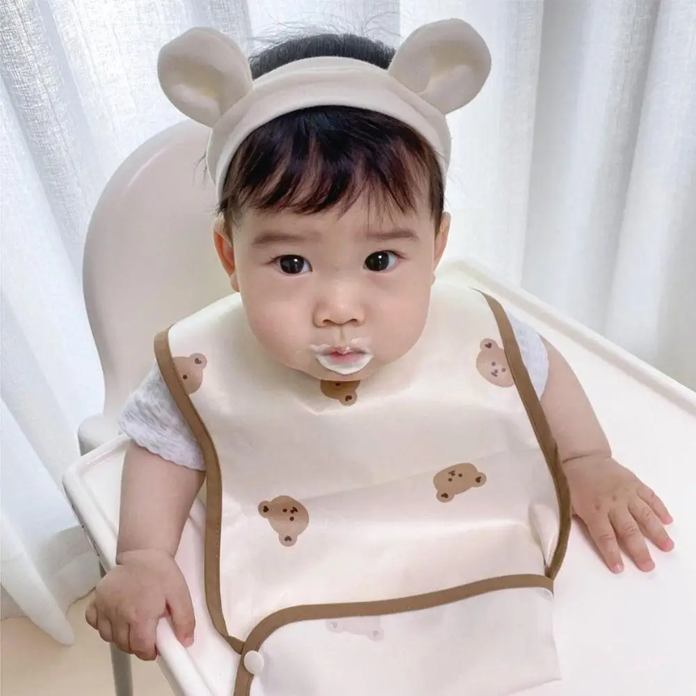 Cute Cartoon Long Sleeve Apron Baby Eating Bib Waterproof Apron Feeding Care Print Baby Animal For Food Bear Adjustable N6Y9
Cute Cartoon Long Sleeve Apron Baby Eating Bib Waterproof Apron Feeding Care Print Baby Animal For Food Bear Adjustable N6Y9