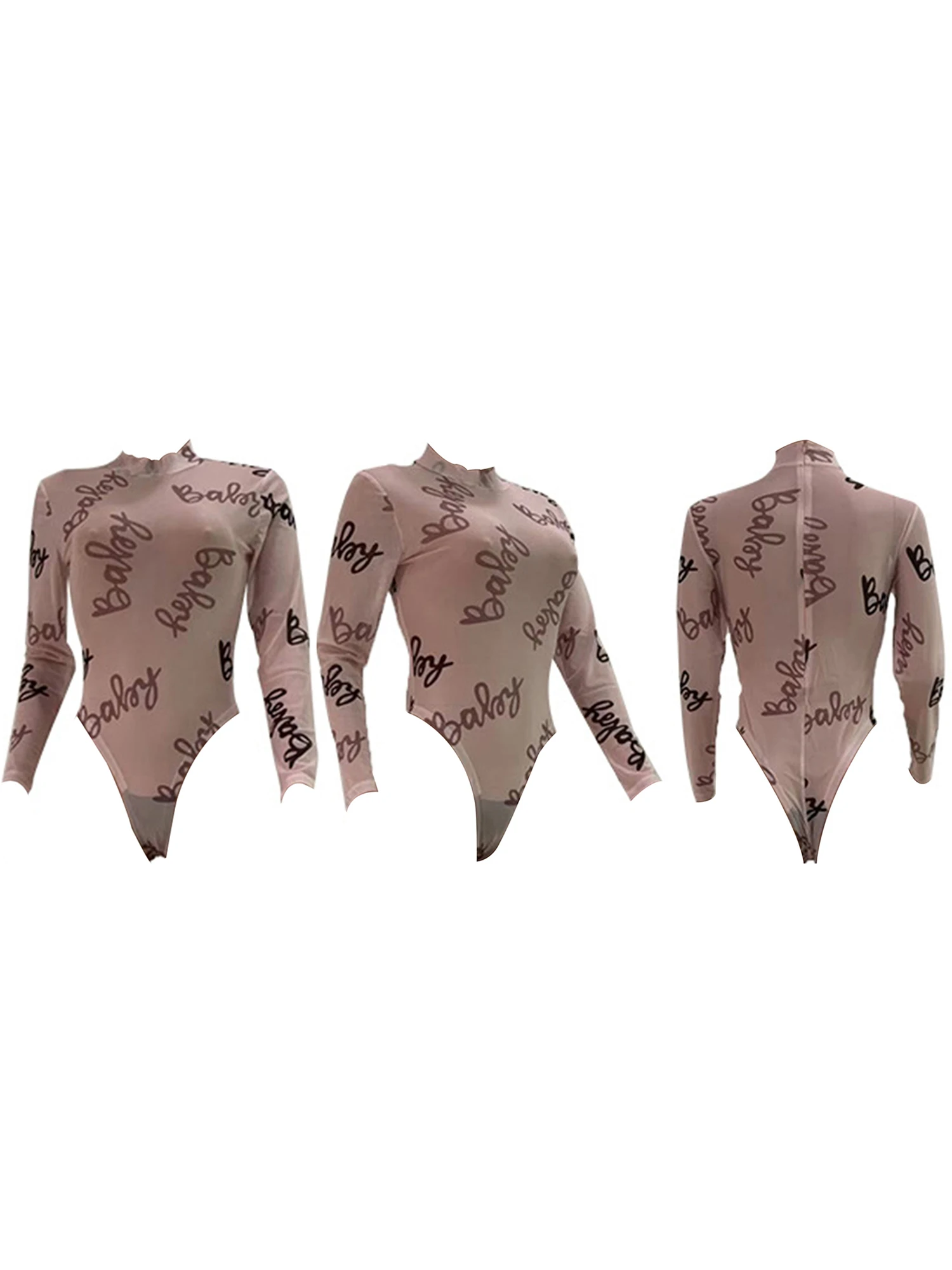 Mesh Bodysuit Women Sexy Long Sleeves Slim Letter Print O-Neck Club Street Wear 2020 Autumn Top Fashion Female Bodysuits Clothes
Mesh Bodysuit Women Sexy Long Sleeves Slim Letter Print O-Neck Club Street Wear 2020 Autumn Top Fashion Female Bodysuits Clothes
