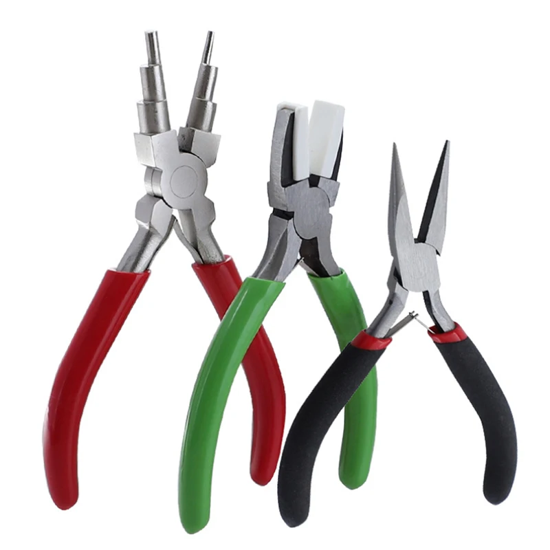 Jewelry Tools Pliers Round Nose Pliers Needle Nose Pliers Wire Cutters For Jewelry Making DIY Accessories Hardware Tools
Jewelry Tools Pliers Round Nose Pliers Needle Nose Pliers Wire Cutters For Jewelry Making DIY Accessories Hardware Tools