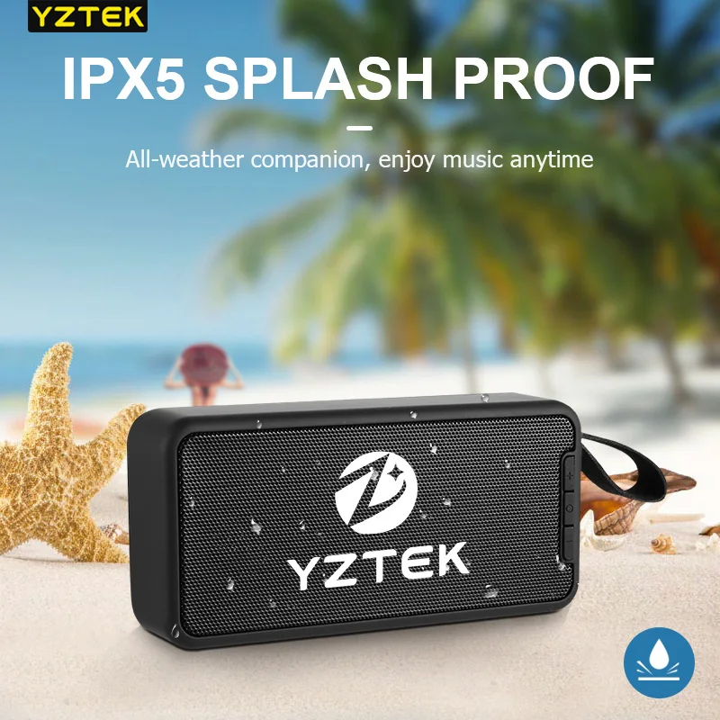 YZTEK Bluetooth Динамик Портативный Беспроводной Динамик Bluetooth 5.0 Звуковая Система 3D Цифровой Звук Громкоговоритель Bluetooth, TF AUX USB
YZTEK Bluetooth Динамик Портативный Беспроводной Динамик Bluetooth 5.0 Звуковая Система 3D Цифровой Звук Громкоговоритель Bluetooth, TF AUX USB