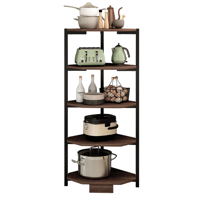 Quality plate fine and smooth triangle storage rack strong bearing capacity kitchen corner floor-type solid frame multi-function
Quality plate fine and smooth triangle storage rack strong bearing capacity kitchen corner floor-type solid frame multi-function