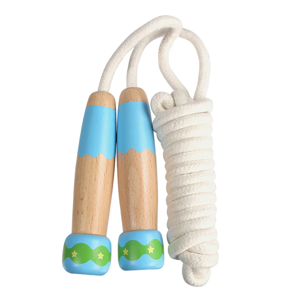 Elastic Ergonomic Toy Fun Safe For Kids Wooden Handle Jump Rope Sports Outdoor Fitness Non Toxic Adjustable Skipping 
Elastic Ergonomic Toy Fun Safe For Kids Wooden Handle Jump Rope Sports Outdoor Fitness Non Toxic Adjustable Skipping