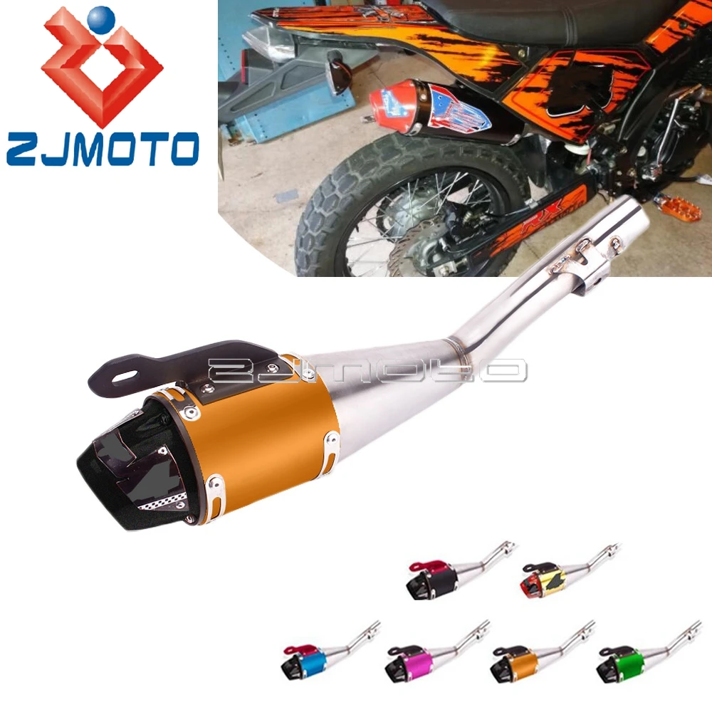 Выхлопной глушитель из нержавеющей стали для Honda CRF230F 2008-2020 Enduro Motocross
Выхлопной глушитель из нержавеющей стали для Honda CRF230F 2008-2020 Enduro Motocross