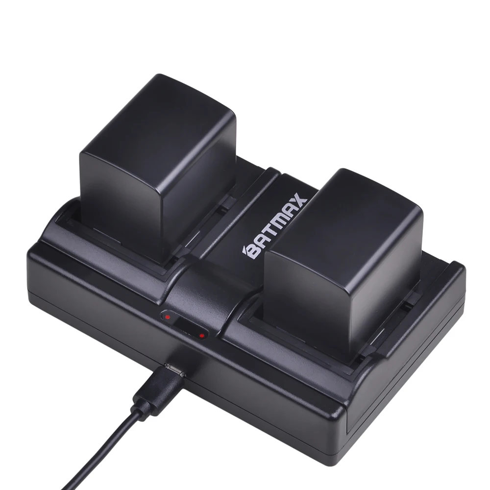 2PcBP-828 2900mAh BP-828 Batteries + USB Dual Charger for Canon VIXIA GX10, XF400, XF405 HFG20, HFG30, HFG40, HFM41, HFM400, HFS
2PcBP-828 2900mAh BP-828 Batteries + USB Dual Charger for Canon VIXIA GX10, XF400, XF405 HFG20, HFG30, HFG40, HFM41, HFM400, HFS
