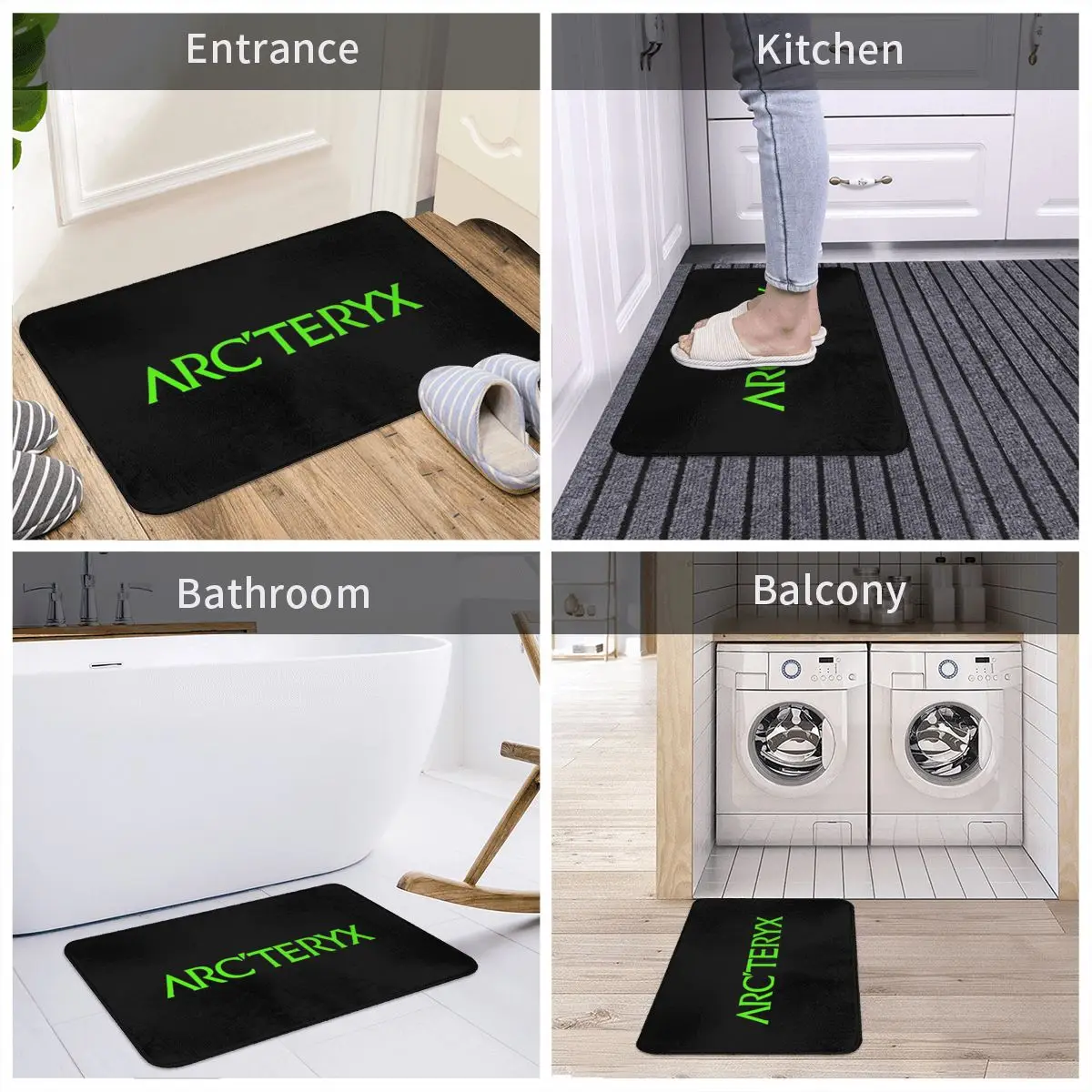 Bath Mat Logo - Arcteryx Door Mat Polyester Rug Carpet Pad Non-slip Water Oil Proof Entrance Living Room Home Bathroom Toilet
Bath Mat Logo - Arcteryx Door Mat Polyester Rug Carpet Pad Non-slip Water Oil Proof Entrance Living Room Home Bathroom Toilet