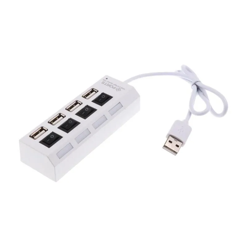 USB 2.0 Hub 4-Port On/Off Switch High Speed HUB Adapter iPad For For Tablet For PC T0Q0
USB 2.0 Hub 4-Port On/Off Switch High Speed HUB Adapter iPad For For Tablet For PC T0Q0