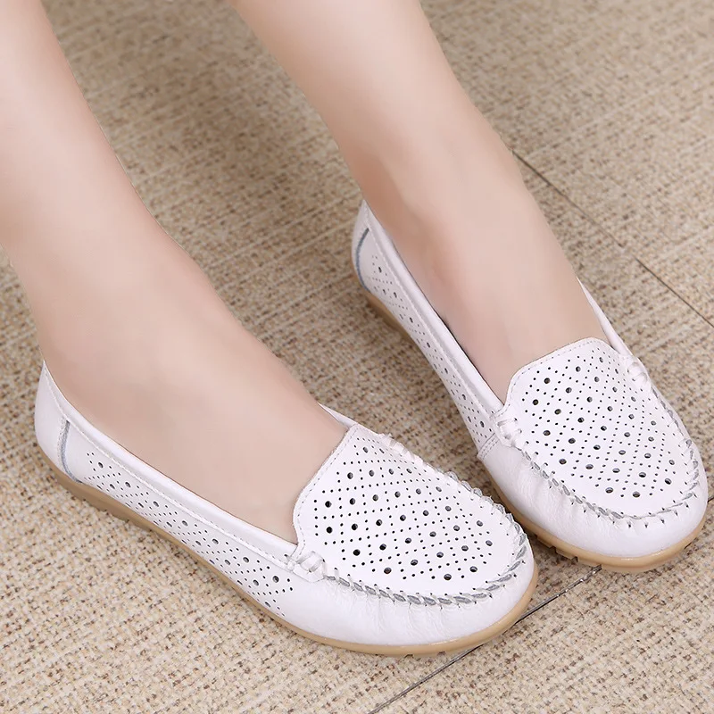 XJRHXJR 35-42 Spring Women Flats Shoes Women Genuine Leather Shoes Woman Cutout Loafers Slip on Ballet Flats Ballerines Flats
XJRHXJR 35-42 Spring Women Flats Shoes Women Genuine Leather Shoes Woman Cutout Loafers Slip on Ballet Flats Ballerines Flats