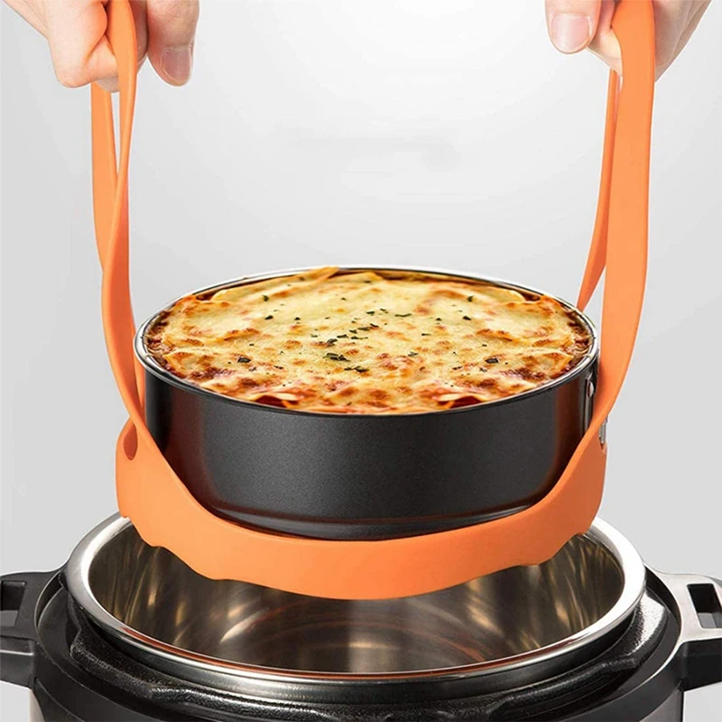 Pressure Cooker Sling,Silicone Pot Holder for 3/6/8 Qt Pressure Cooker,BPA-Free Silicone Steaming Egg Rack(2 PCS)
Pressure Cooker Sling,Silicone Pot Holder for 3/6/8 Qt Pressure Cooker,BPA-Free Silicone Steaming Egg Rack(2 PCS)