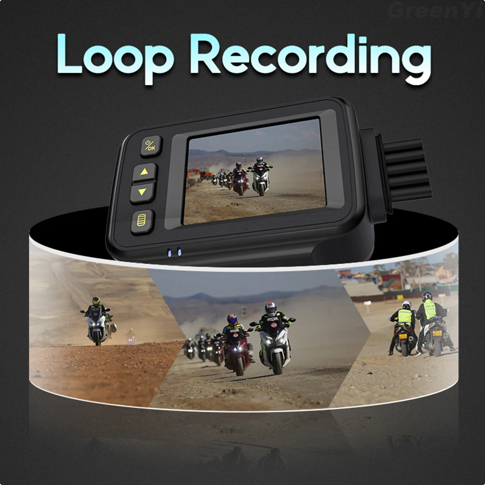 Durable Waterproof Motorcycle Driving Camera 720P HD Front Rear View Driving Recorder DVR Dash Cam
Durable Waterproof Motorcycle Driving Camera 720P HD Front Rear View Driving Recorder DVR Dash Cam