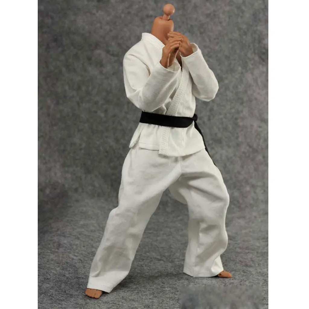 1/6 White karate Judo Suit Training Wu Shu Clothes Fit 12' Action Figure Performance Costumes Boys Girls Taekwondo Accessory
1/6 White karate Judo Suit Training Wu Shu Clothes Fit 12' Action Figure Performance Costumes Boys Girls Taekwondo Accessory