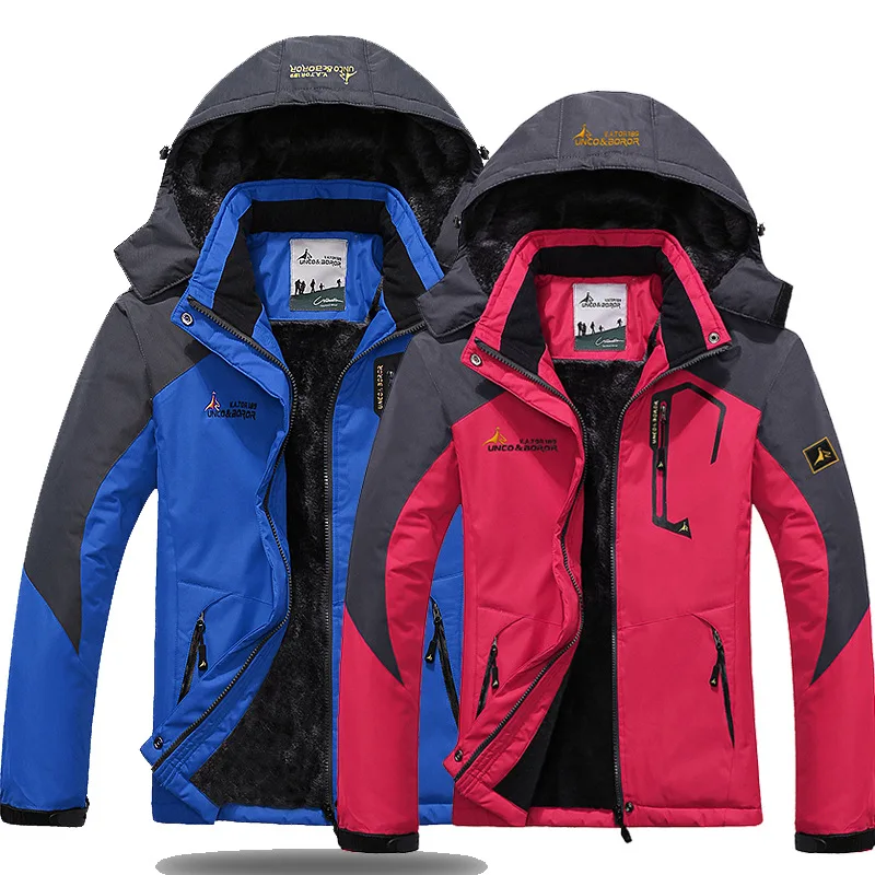 HEDUO Men women Waterproof Ski Jacket Warm Fleece windproof Winter Coat Ski-wear mountain Hoodies Snowboarding Jacket Clothes
HEDUO Men women Waterproof Ski Jacket Warm Fleece windproof Winter Coat Ski-wear mountain Hoodies Snowboarding Jacket Clothes