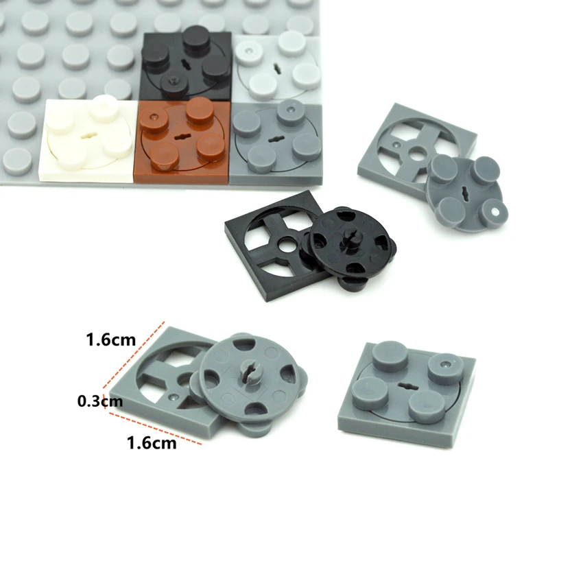 Assembles Particles Turntable 2x2 Plate Top+Base Compatible with 3679+3680 Building Blocks MOC Brick Tech Parts DIY Toys For Kid
Assembles Particles Turntable 2x2 Plate Top+Base Compatible with 3679+3680 Building Blocks MOC Brick Tech Parts DIY Toys For Kid