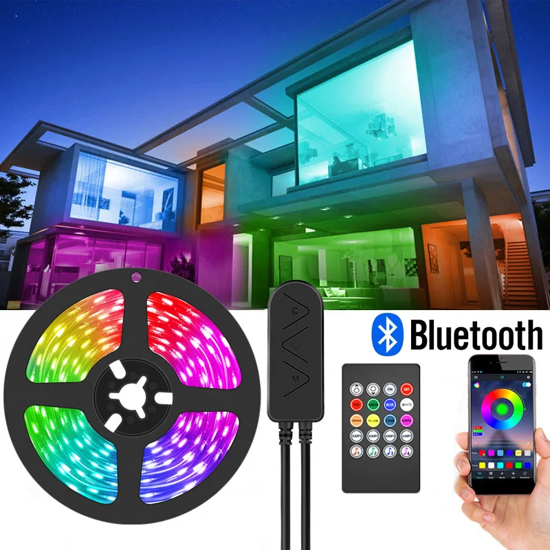 Светодиодная лента с Bluetooth, 12 В, 24 В, контроллер, Диодная лампа RGB 5050, Рождественская Светодиодная лента, светодиодная лента для спальни, свадь...
Светодиодная лента с Bluetooth, 12 В, 24 В, контроллер, Диодная лампа RGB 5050, Рождественская Светодиодная лента, светодиодная лента для спальни, свадь...