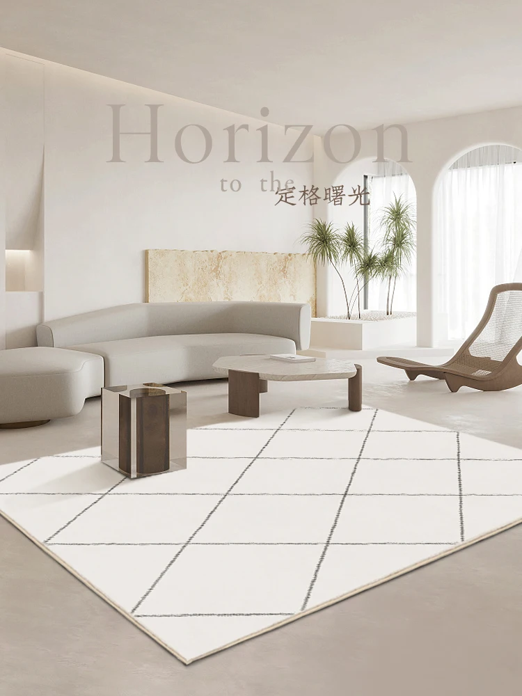 Modern Simple Coffee Table Carpet Living Room Plaid White Bed & Breakfast Bedroom Plush Bedside Blanket Instagram Floor Mat
Modern Simple Coffee Table Carpet Living Room Plaid White Bed & Breakfast Bedroom Plush Bedside Blanket Instagram Floor Mat